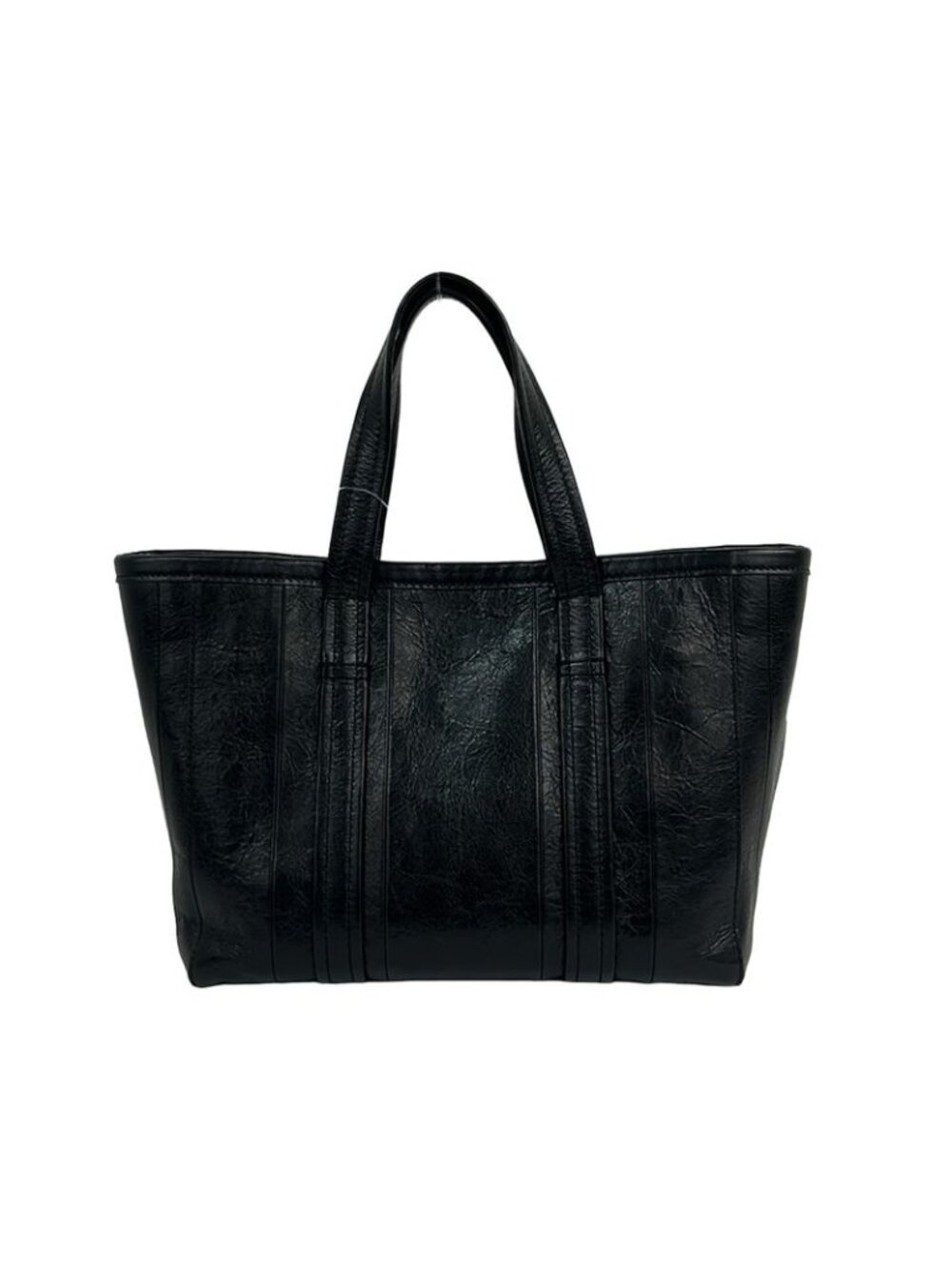 Balenciaga Handbag Barbes Small Black Leather - Picture 3 of 11